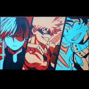 My Hero academia painting